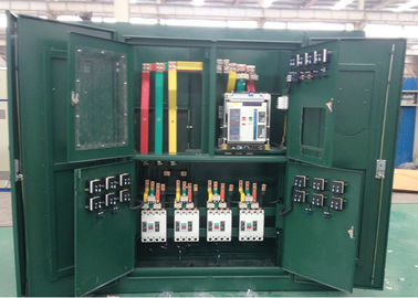 Estándar eléctrico trifásico del material IEC60076 del acero inoxidable de la caja de la subestación proveedor