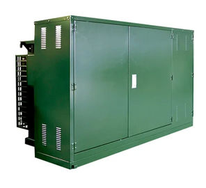 Subestación móvil combinada subestación embalada 1000 KVA de la caja del transformador proveedor