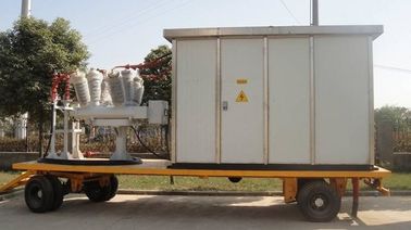 Máquina de la deshidratación del aceite del aislamiento de ABB para la subestación del transformador, la cubierta de la prueba del tiempo y el remolque proveedor