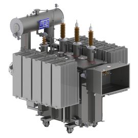 transformador de poder inmerso en aceite de la distribución de 500kVA Dyn11 proveedor