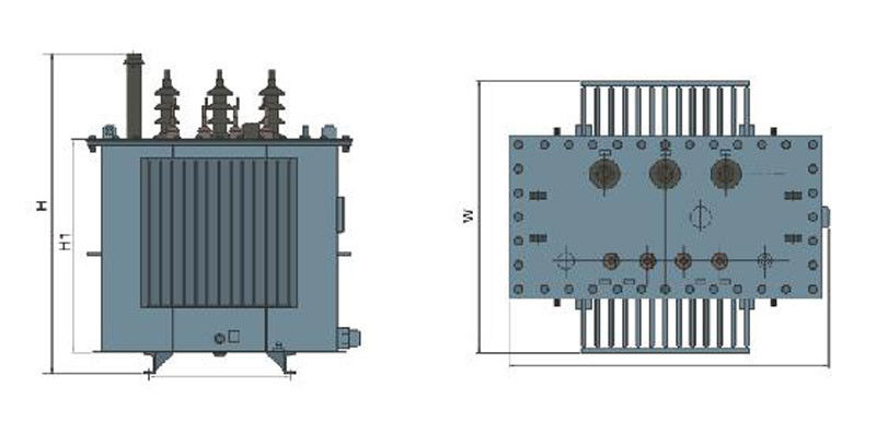 Transformador inmerso en aceite ahorro de energía del transformador amorfo de la aleación con alta capacidad de sobrecarga proveedor