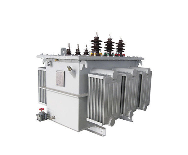 Transformador de poder inmerso en aceite S11-M, transformador de la corriente eléctrica de 2 bobinas proveedor