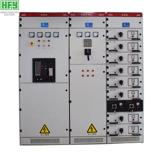 Dispositivo de distribución eléctrico de la baja tensión de la serie 11KV 12kv del GCS MNS del dispositivo de distribución del gabinete retirable trifásico del interruptor proveedor