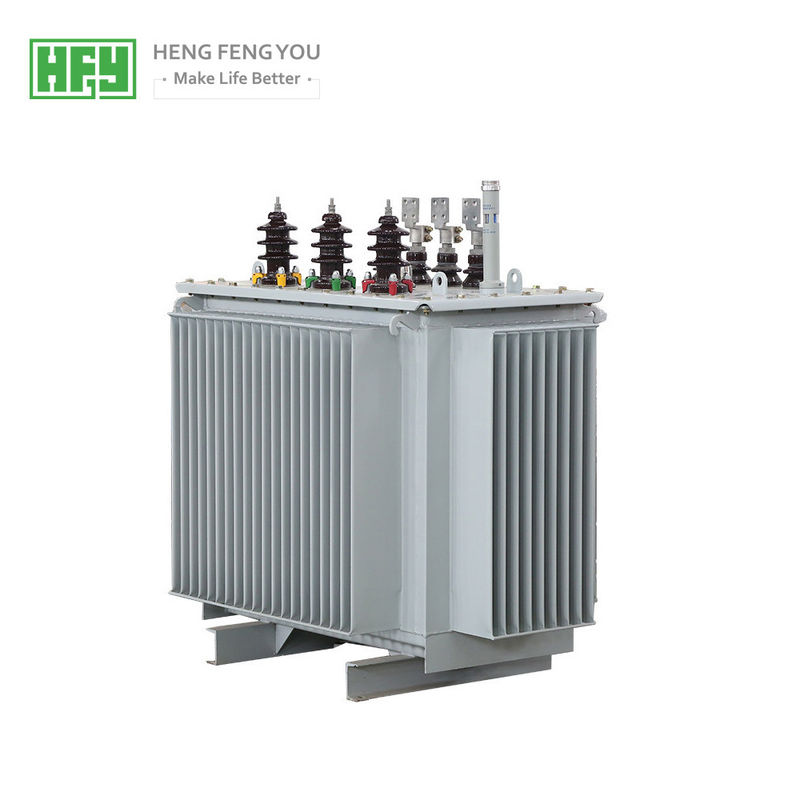 Transformador inmerso en aceite de la distribución de poder de 3 fases, transformador eléctrico de la distribución de poder 30-2500 KVA proveedor