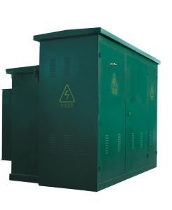 El cojín al aire libre montó la subestación compacta combinada transformador del transformador